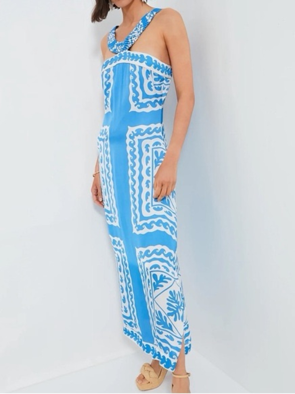 Anna Cate Abigail Bandana Maxi Dress Size Small NWT